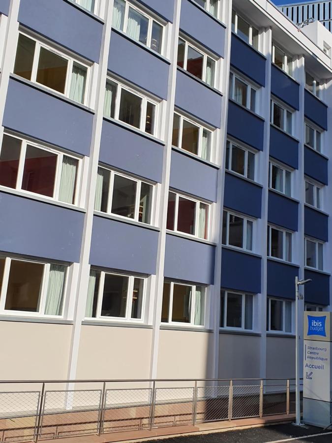 Ibis Budget Strasbourg Centre Republique Buitenkant foto