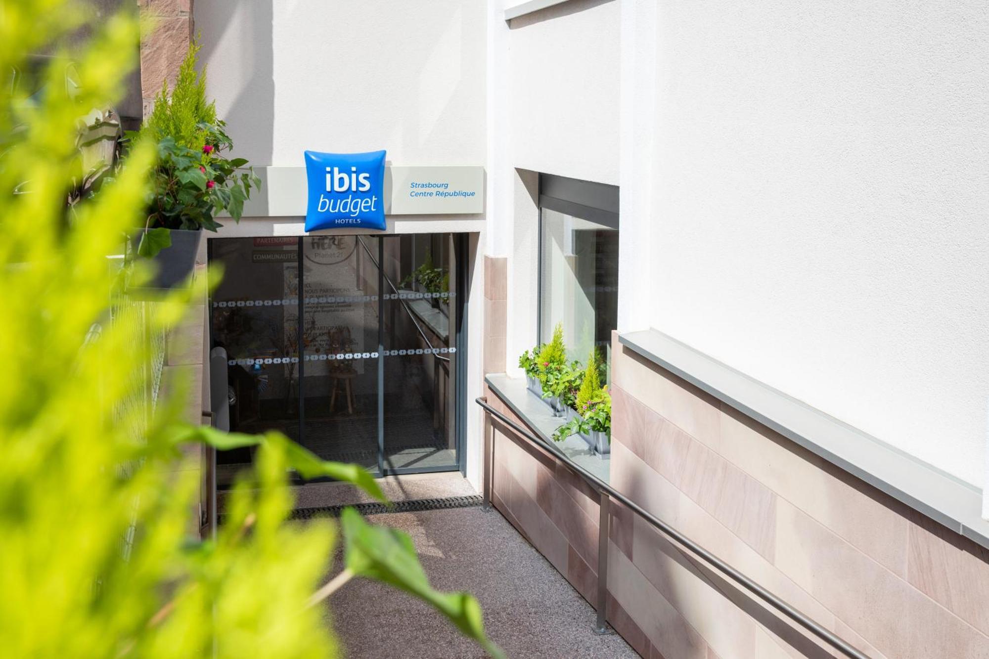 Ibis Budget Strasbourg Centre Republique Buitenkant foto